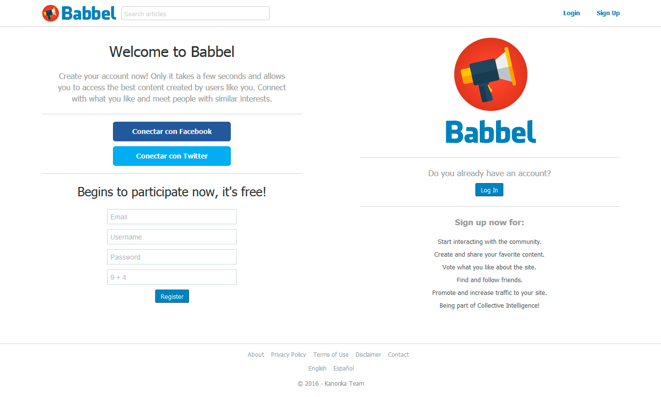 Описание: Babbel v1.4 - скрипт социальной сети. 